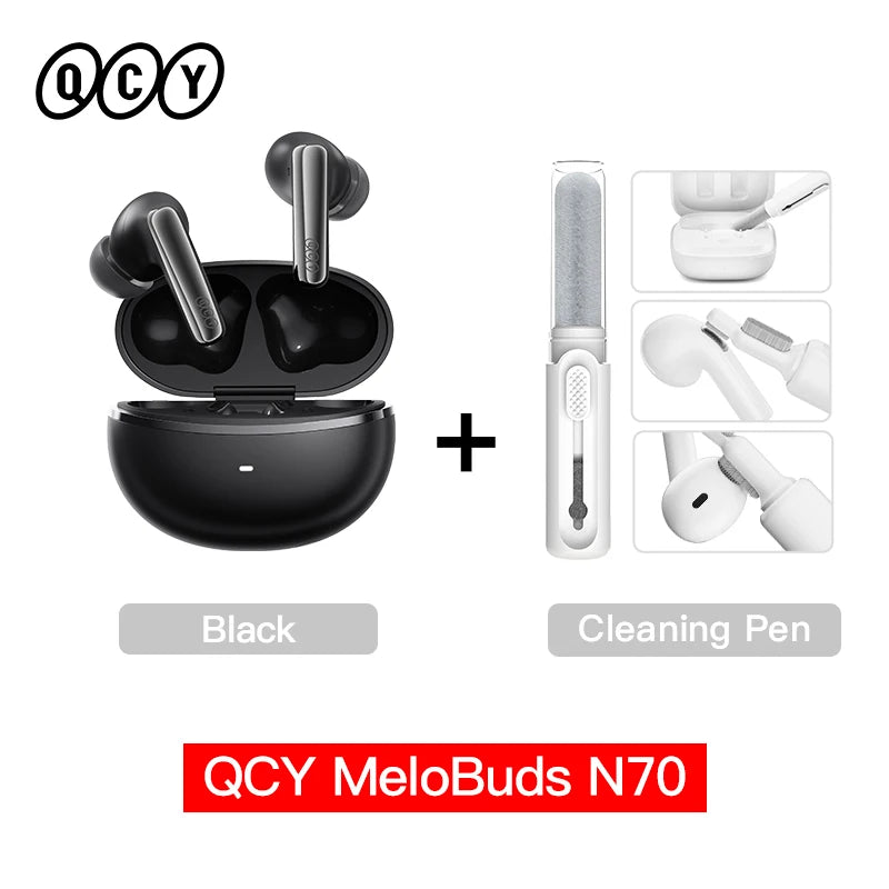 Black with Pen Color Adaptive ANC Wireless Earbuds With LDAC Hi-Res Audio