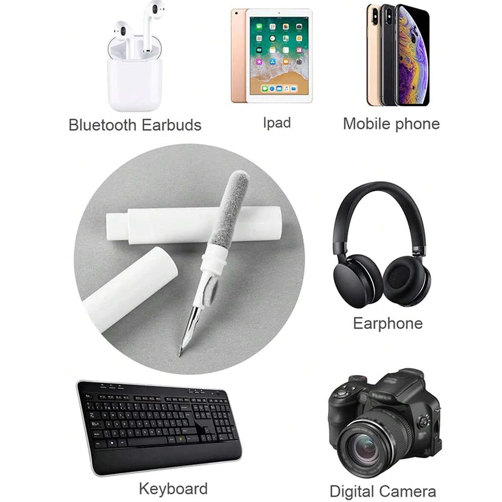 3-in-1 Earbud Cleaning Pen for Earphones & Charging Case