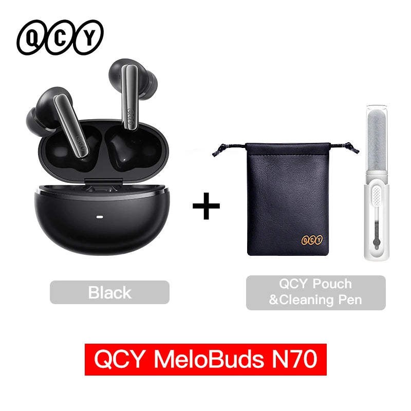Black with PouchPen Color Adaptive ANC Wireless Earbuds With LDAC Hi-Res Audio